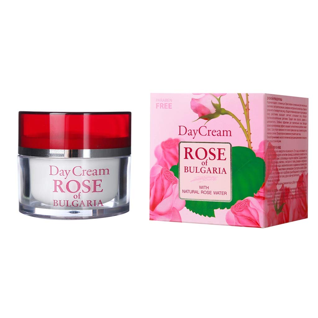 Rose of Bulgaria Day Cream with Natural Rose Water