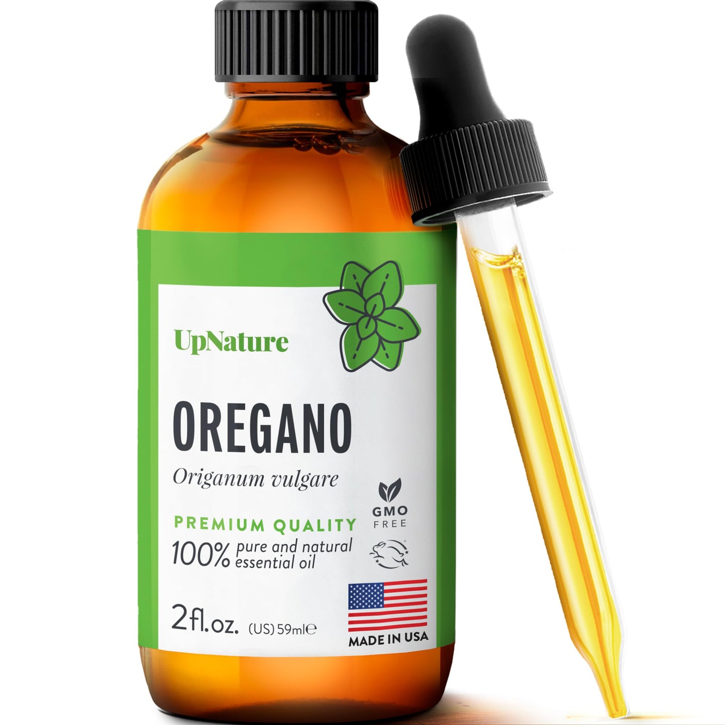 UpNature Organic Tea Tree Oil - 100% Pure Tea Tree Essential Oil for Skin, Toenail & Hair, 2oz