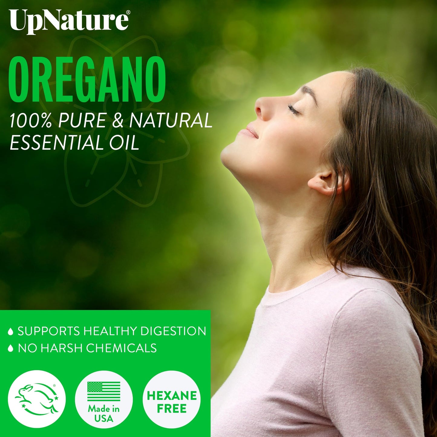 UpNature Organic Tea Tree Oil - 100% Pure Tea Tree Essential Oil for Skin, Toenail & Hair, 2oz